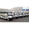 Ce Certificated Battery Operated 6 Seater Electric Aluminum Golf Cart